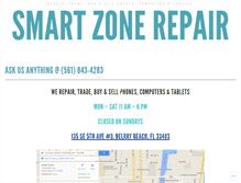 Tablet Screenshot of delrayphonerepair.com